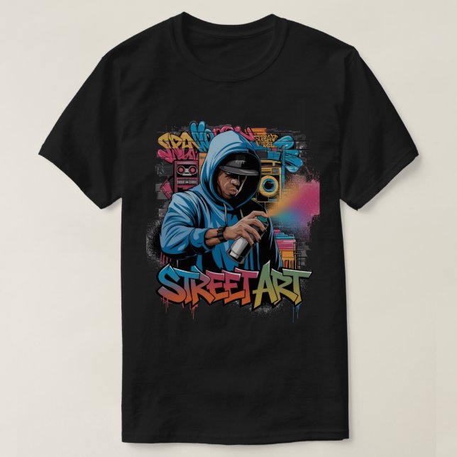 Camiseta Street Art (Frente do Design)