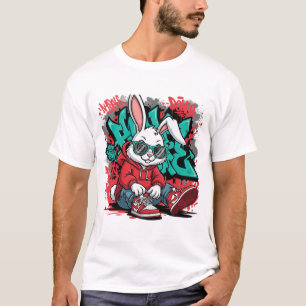 Camiseta Street Art Bunny Swag