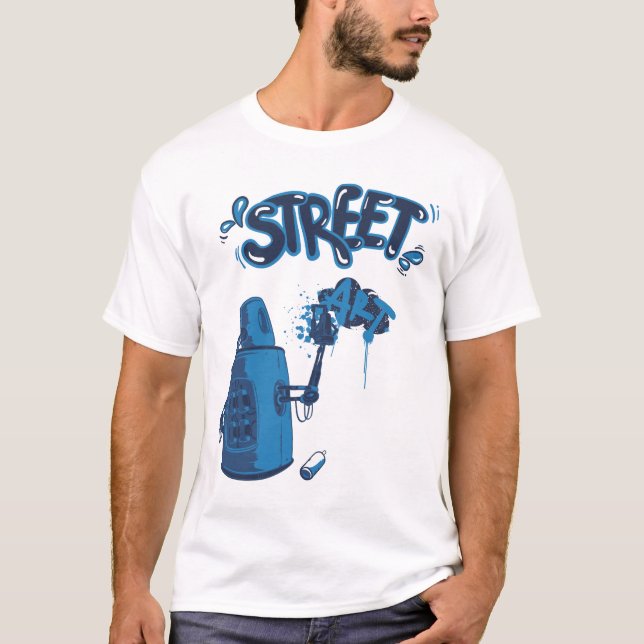 Camiseta Street Art Spray Bottle (Frente)