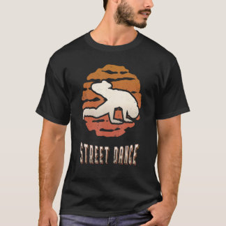 Camiseta Street Dancing Vintage Retro Classic Sunset Sport