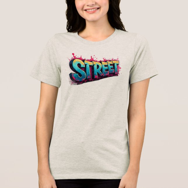 Camiseta “Street Dreams” “City Speaks” “Urban Pulse” “Concr (Frente)