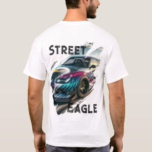 Camiseta Street Eaglwear – Lifestyle do Carro Drift Urbano