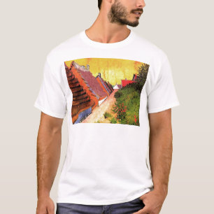 Camiseta Street in Saintes-Maries por Vincent van Gogh