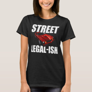 Camiseta Street Legal - Modificação de Carro Quente