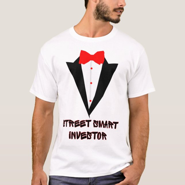 Camiseta Street Smart Wall Street - Investidor de Identidad (Frente)