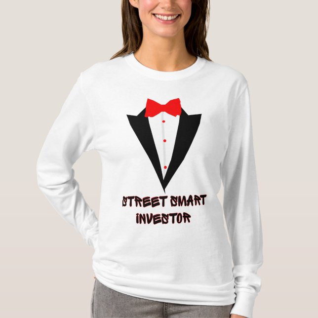 Camiseta Street Smart Wall Street - Investidor de Identidad (Frente)