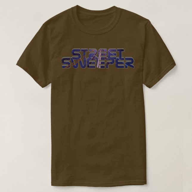 Camiseta Street Sweeper (Frente do Design)