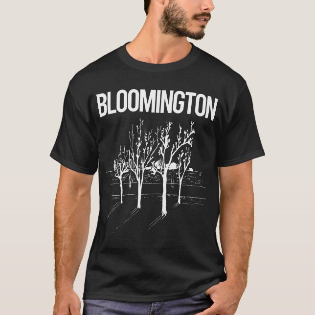 Camiseta Street Trees Bloomington (Frente)