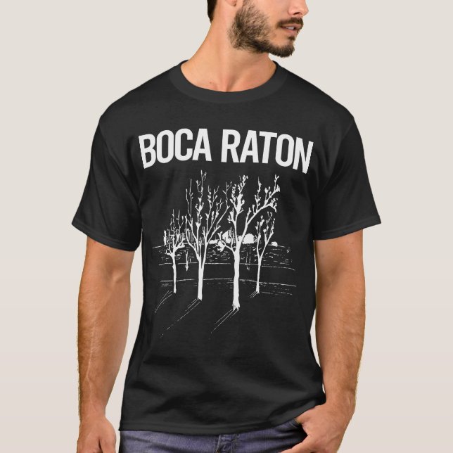 Camiseta Street Trees Boca Raton (Frente)