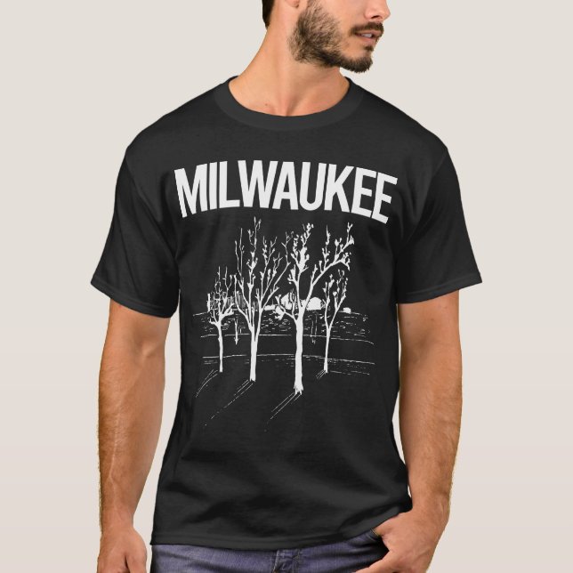 Camiseta Street Trees Milwaukee (Frente)