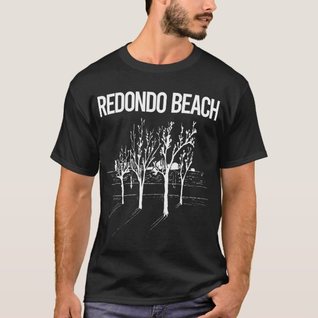 Camiseta Street Trees Redondo Beach (Frente)