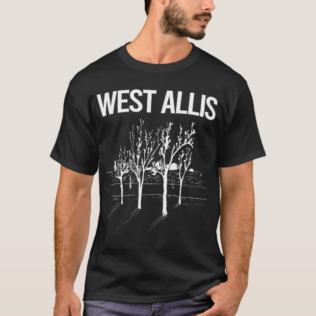 Camiseta Street Trees West Allis (Frente)