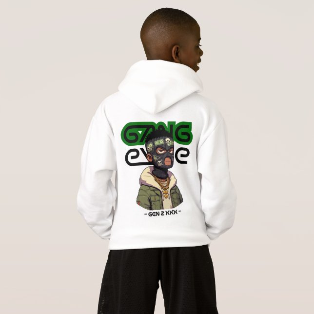 Camiseta Streetwear (Parte Traseira Completa)