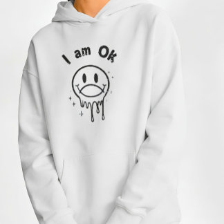Camiseta Streetwear com Rosto Sorridente Derretido