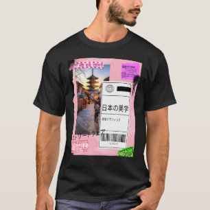 Camiseta Streetwear estéticos japoneses