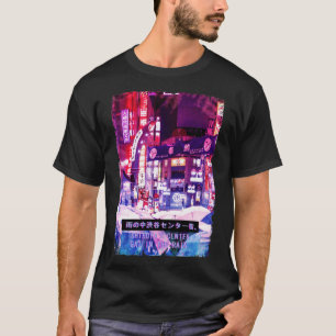 Camiseta Streetwear estéticos japoneses Tóquio Japão