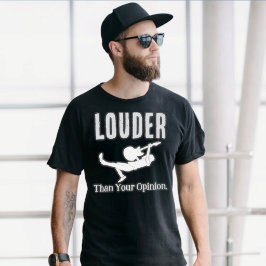 Camiseta Streetwear Grunge 'Mais Alto que a Sua Opinião'