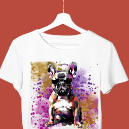 Camiseta Streetwear para Buldogue francês
