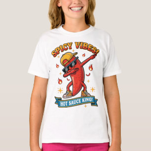 Camiseta Streetwear Spicy Vibes para Amantes de Co