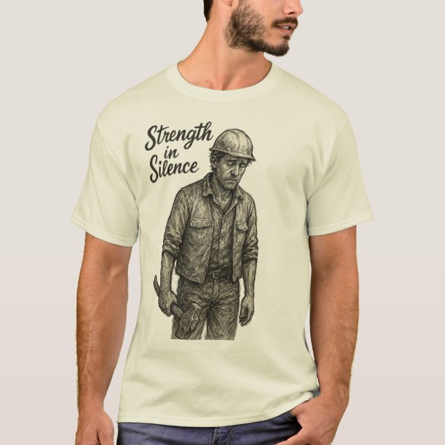 Camiseta Strength in Silence (Frente)
