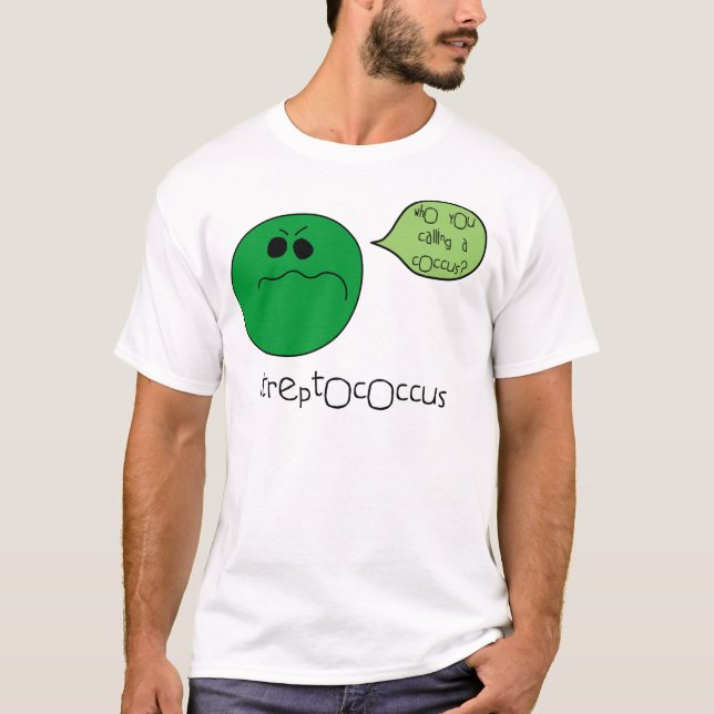 Camiseta Streptococcus (Frente)