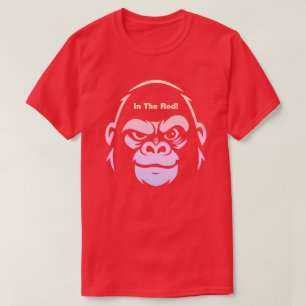 Camiseta Stressed Ape Studios - No Vermelho
