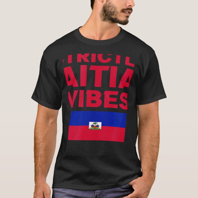 Camiseta Strictly Haitian Vibes Haiti West Indian Day Carni (Frente)
