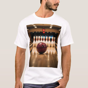 Camiseta Strike de Boliche.