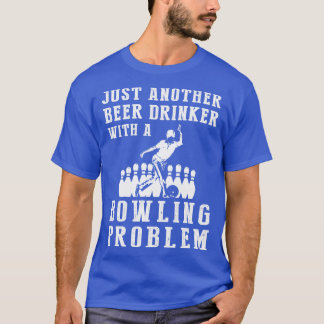 Camiseta Strike Sip A Hilarious Tee for Boliche and Beer En