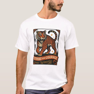 Camiseta Strike Some Courage Tiger Badge