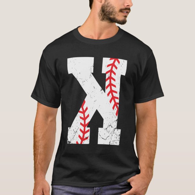 Camiseta Strikeout K do jarro do basebol (Frente)