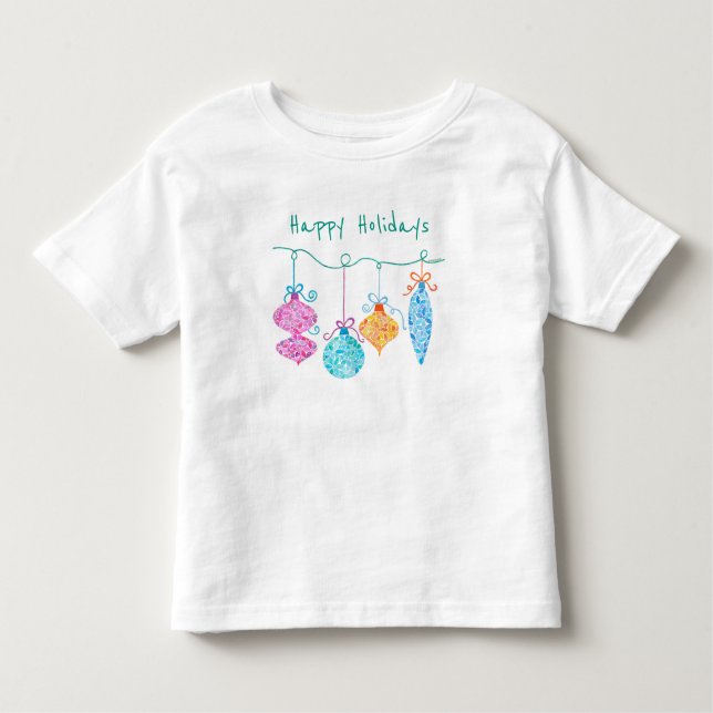 Camiseta String Ornaments Toddler T shirt (Frente)