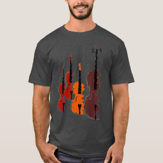 Camiseta String Quartet com Violins Viola e Cello