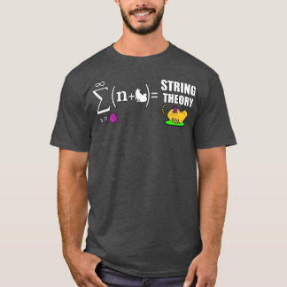 Camiseta String Theory Funny Cat Science Quantum Physics