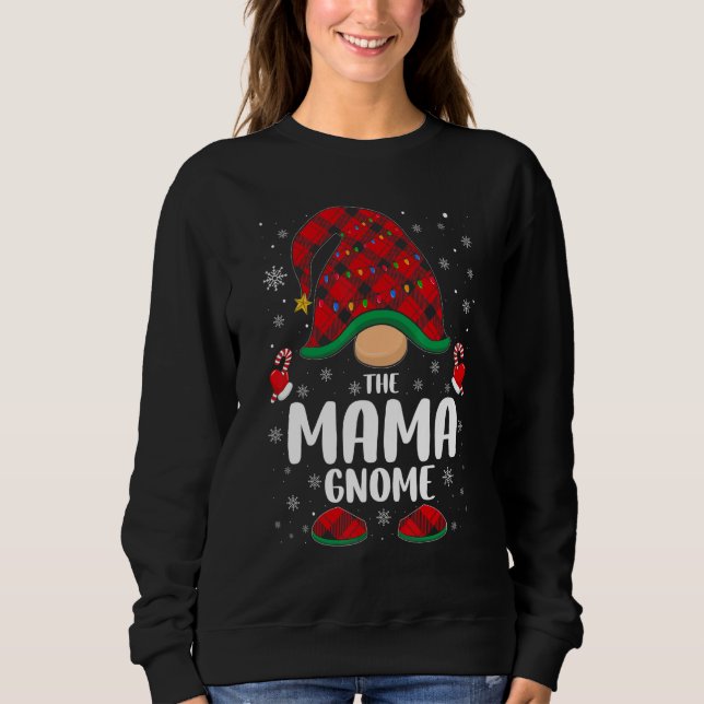 Camiseta Strings of Lights Wraped Mama Gnomes   (Frente)