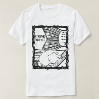 Camiseta STRIPER FOREVER! mono(Fish Forever series 011)