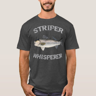 Camiseta Striper Whisperer Striped Bass Striper Fishing
