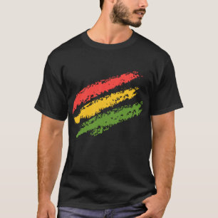 Camiseta Stripes de rasta diagonais russas