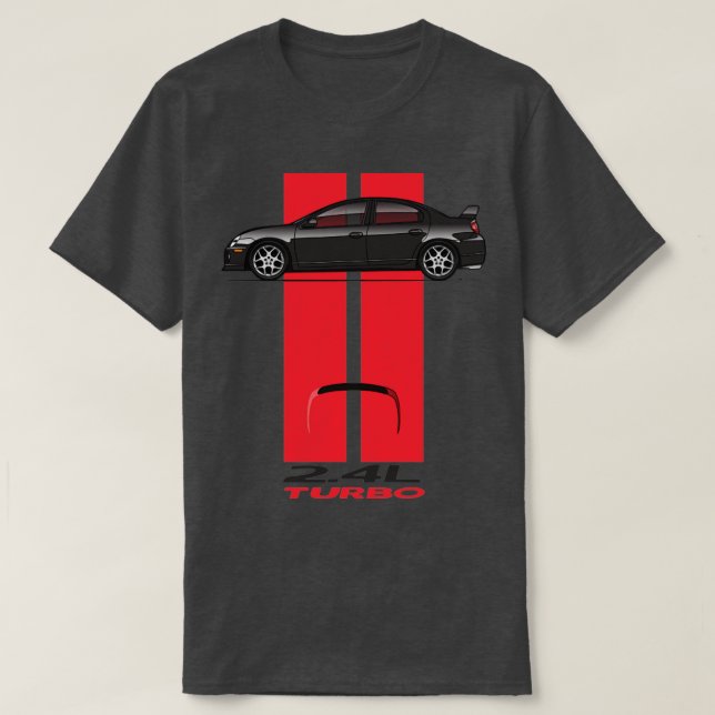 Camiseta Stripes Vermelho Negro (Frente do Design)