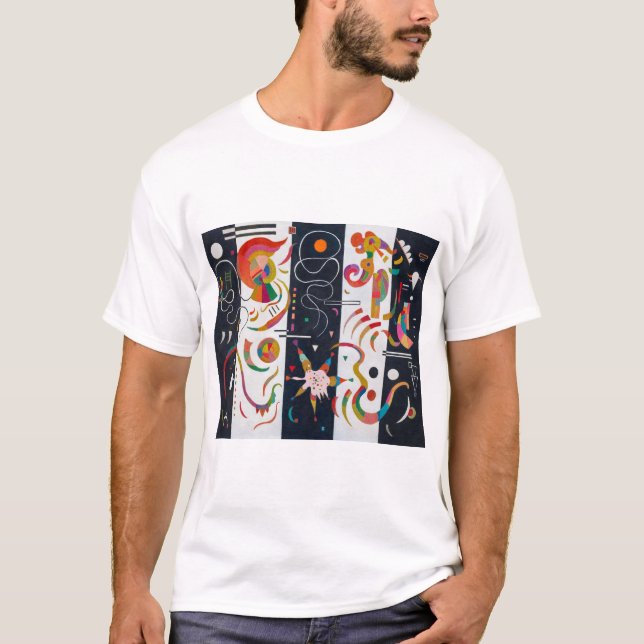 Camiseta Stripes, Wassily Kandinsky (Frente)