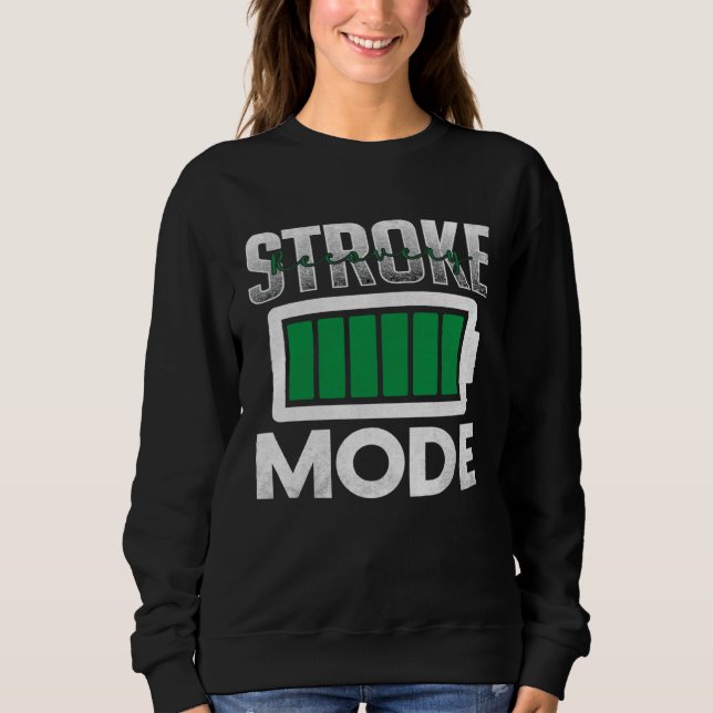 Camiseta Stroke Recovery Mode Stroke Awareness and Survivor (Frente)