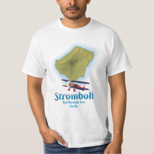 Camiseta Stromboli, Mar Tirreno, Sicília