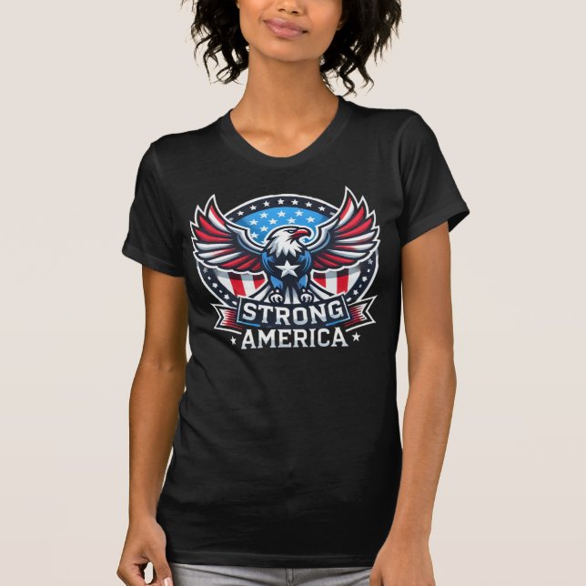 Camiseta Strong America (Frente)