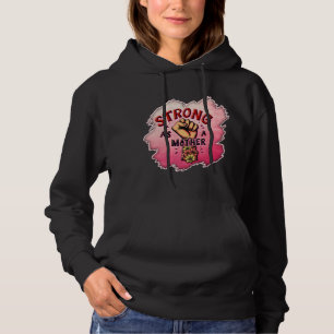 Camiseta Strong as a Mother – Floral Empowerment Art