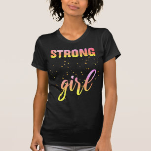 Camiseta Strong Girl Pastel Star