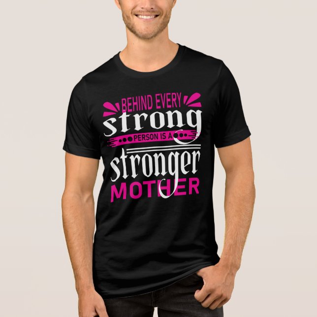 Camiseta Strong Mother Best (Frente)