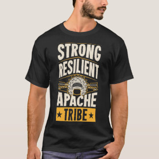 Camiseta Strong Resilient Apache Tribe Pride Native Tribal 
