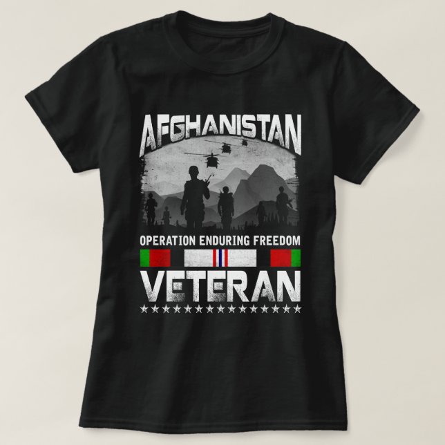 Camiseta Strong Woman Stand Up For Herself Female Veteran F (Frente do Design)