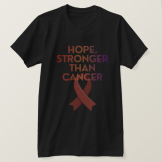 Camiseta Stronger Than Cancer Shirt – Premium Print Detail 