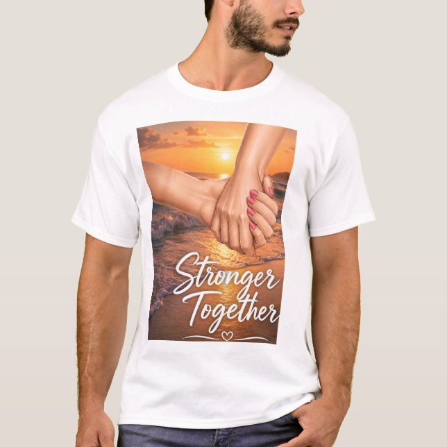 Camiseta Stronger Together (Frente)